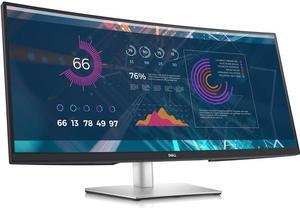 Dell 34" 60 Hz IPS WQHD IPS Monitor 8 ms (gray-to-gray normal); 5 ms (gray-to-gray fast) HDMI, DisplayPort, USB Curved P3421W