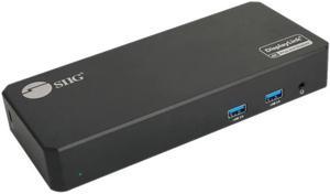 SIIG AC JUDK0J11S1 Universal Hybrid Triple 4K Video Docking Station w PD30