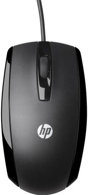 HP X500 Wired Mouse - Optical - Cable - USB - Scroll Wheel - 3 Button(s) - Symmetrical