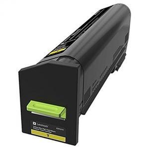 Lexmark 82K0UYG  CX860 Ultra High Yield Yellow Return Program Toner Cartridge for US Government (55 000 Yield) (TAA Compliant Version of 82K1UY0)