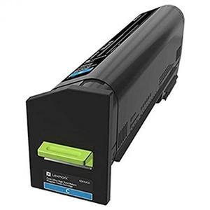 Lexmark 82K0UCG  CX860 Ultra High Yield Cyan Return Program Toner Cartridge for US Government (55 000 Yield) (TAA Compliant Version of 82K1UC0)