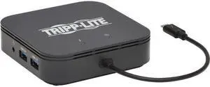 Tripp Lite MTB3-DOCK-04 Docking Station - for Notebook - 60 W - USB Type C - 4 x USB Ports - Network (RJ-45) - HDMI - DisplayPort - Thunderbolt - Wired