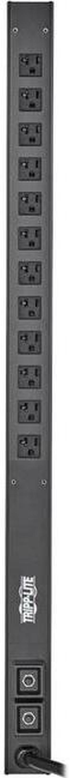Tripp Lite PDUV30-36 12-Outlet PDU - Basic - NEMA L5-30P - 12 x NEMA 5-15/20R - 120 V AC - 0U - Vertical - Rack-mountable