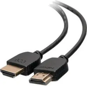 C2G 10ft (3m) Flexible Standard Speed HDMI Cable with Low Profile Connectors - 10 ft HDMI A/V Cable for Computer, Monitor, Projector, Home Theater System, HDTV, Gaming Console, Audio/Video Device, Blu