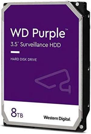 WD Purple WD84PURZ 8TB 5640 RPM 128MB Cache SATA 6.0Gb/s 3.5" Internal Hard Drive Bare Drive
