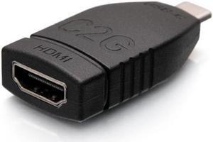 C2G 4K USB C to HDMI Adapter - 1 x HDMI Female Digital Audio/Video - 1 x Type C Male USB - 3840 x 2160 Supported