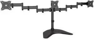 SIIG Articulated Freestanding Triple Monitor Desk Stand 13"-27" CEMT1V12S1