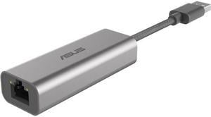 Asus USB-C2500 2.5Gigabit Ethernet Adapter - USB 3.2 (Gen 1) Type A - 1 Port(s) - 1 - Twisted Pair