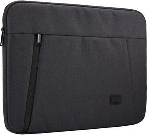 Case Logic Huxton Carrying Case (Sleeve) for 15.6" Notebook - Black - Polyester - 11.6" Height x 15.7" Width x 1.2" Depth