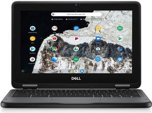 Dell Chromebook 11 3000 3100 11.6" Rugged Chromebook - HD - 1366 x 768 - Intel Celeron N4020 Dual-core (2 Core) - 4 GB RAM - 16 GB Flash Memory - Intel Chip - Chrome OS - Intel HD Graphics - Engl
