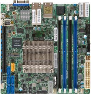 Supermicro X10SDV-12C-TLN4F Server Motherboard - Intel Chipset - Socket BGA-1667 - Intel Xeon D-1520 Quad-core (4 Core) 2.60 GHz