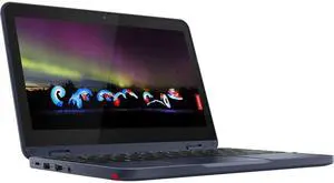 Lenovo 500w Gen 3 82J30001US 11.6" Touchscreen Rugged 2 in 1 Notebook - HD - 1366 x 768 - Intel Celeron N5100 Quad-core (4 Core) 1.10 GHz - 4 GB RAM - 64 GB Flash Memory - Abyss Blue - Intel Chip Lenovo 500w Gen 3 82J30001US 11.6" Touchscreen Rugged 2 in 1 Notebook - HD - 1366 x 768 - Intel Celeron N5100 Quad-core (4 Core) 1.10 GHz - 4 GB RAM - 64 GB Flash Memory - Abyss Blue - Intel Chip