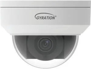 Gyration CYBERVIEW 400D 4 Megapixel Indoor/Outdoor HD Network Camera - Color - Dome - 164.04 ft Infrared Night Vision - H.264, H.265, Ultra 265, MJPEG - 2688 x 1520 - 2.80 mm Fixed Lens - CMOS - IP67