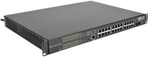 24 10/100/1000MBPS PORT GIGABIT L2 MANAGED POE+ SWITCH, 2 COMBO SFP GIGABIT SLOT
