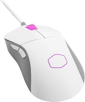 Cooler Master MM730 White Gaming Mouse with adjustable 16,000 DPI, PTFE Feet, RGB lighting and MasterPlus+ Software