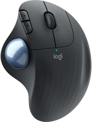 Logitech ERGO M575 Wireless Trackball Mouse  Easy thumb control precision and smooth tracking ergonomic comfort design for Windows PC and Mac with Bluetooth and USB capabilities  Graphite