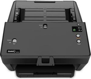 Ambir nScan 1060 multi-page high speed scanner - supports document, card, passport - 60ppm - duplex-color/B&W/greyscale - TWAIN - USB 3.0 - Black - High-Speed ADF scanner - 60ppm - color/B&W/g