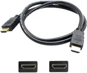 AddOn Lenovo 0B47070 Compatible 1.82m (6.00ft) HDMI Male to Male Black Cable