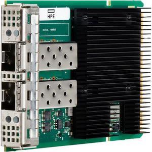 HPE 25Gigabit Ethernet Card - PCI Express 4.0 x8 - 3.13 GB/s Data Transfer Rate - 2 Port(s) - Optical Fiber - 25GBase-X, 10GBase-X - SFP28