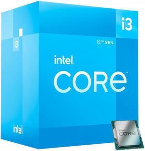 Intel Core i3-12100 - Core i3 12th Gen Alder Lake Quad-Core 3.3 GHz LGA 1700 Processor 60W Intel UHD Graphics 730 Desktop Processor - BX8071512100