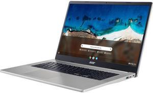 Acer Chromebook 317 CB317-1H CB317-1H-C41X 17.3" Chromebook - Full HD - 1920 x 1080 - Intel Celeron N5100 Quad-core (4 Core) 1.10 GHz - 4 GB RAM - 32 GB Flash Memory - Sparkly Silver - Chrome OS