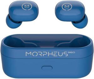 Morpheus 360 Spire True Wireless Earbuds - Bluetooth In-Ear Headphones with Microphone - TW1500L - HiFi Stereo - 20 Hour Playtime - Binaural - In-ear Wireless Headphones - Magnetic Charging Case - USB