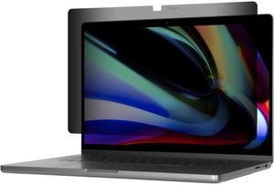 Targus Magnetic Privacy Screen for MacBook Pro 16" (2021) - Landscape Clear, Black - For 16" Widescreen LCD MacBook Pro - 16:10 - Anti-glare - TAA Compliant