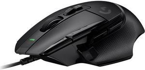 Logitech G502 X Wired Gaming Mouse  LIGHTFORCE hybrid opticalmechanical primary switches HERO 25K gaming sensor compatible with PC  macOSWindows  Black