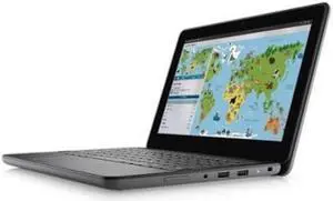 Dell Latitude 3000 3120 11.6" Netbook - HD - 1366 x 768 - Intel Celeron N5100 Quad-core (4 Core) 1.10 GHz - 4 GB Total RAM - 4 GB On-board Memory - 64 GB Flash Memory - Titan Gray - Intel Chip -