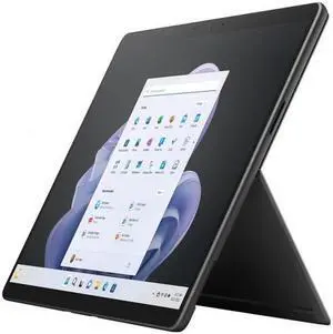 Microsoft Surface Pro 9 - Intel Core i5-1235U - 8GB RAM - 256GB SSD - 13" 120Hz Touchscreen - Windows 11 Home - Intel Evo Platform - QEZ-00018 - Graphite Microsoft Surface Pro 9 - Intel Core i5-1235U - 8GB RAM - 256GB SSD - 13" 120Hz Touchscreen - Windows 11 Home - Intel Evo Platform - QEZ-00018 - Graphite