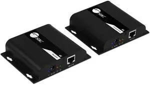 SIIG HDMI 4K30Hz HDbitT over IP Extender - 120m - Extends HDMI audio/video signals up to 120m over cost effective Cat 6/7 cable, while maintaining signal strength and superior audio/video quality, 4K3