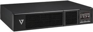 V7 On-Line UPS2URM1500DC-NC-1N 1500VA Rack-mountable UPS - 2U Rack-mountable - 3 Hour Recharge - 2.70 Minute Stand-by - 120 V AC Input - 100 V AC, 110 V AC, 115 V AC, 120 V AC, 127 V AC Output - Singl