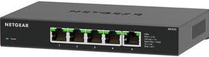 NETGEAR 5Port MultiGigabit Ethernet Unmanaged Network Switch MS305  with 5 x 1G25G Desktop or Wall Mount and Limited 3 Year Protection