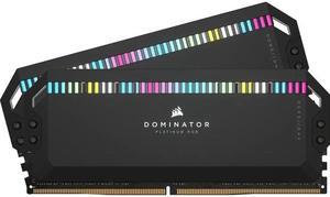 Corsair Dominator Platinum RGB 64GB (2x32GB) DDR5 DRAM 5600MHz C40 Memory Kit - White - For Desktop PC, Motherboard - 64 GB (2 x 32GB) - DDR5-5600/PC5-44800 DDR5 SDRAM - 5600 MHz - CL40 - 1.25 V - 288