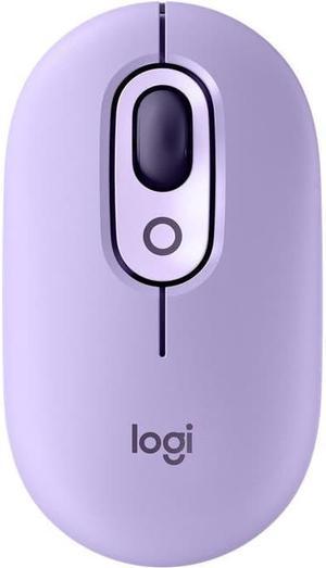 Logitech POP Mouse Wireless Mouse with Customizable Emojis SilentTouch Technology PrecisionSpeed Scroll Compact Design Bluetooth MultiDevice OS Compatible  Cosmos