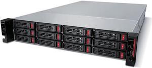 BUFFALO TeraStation TS51220RH9612 12-Bay NAS 96TB (12x8TB) with Enterprise-Grade Hard Drives Included Rackmount Network Attached Storage