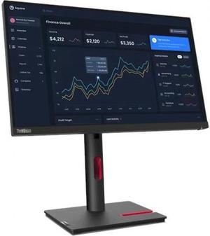 Lenovo ThinkVision T22i-30 21.5" Full HD WLED LCD Monitor - 16:9 - Raven Black - 22" Class - In-plane Switching (IPS) Technology - 1920 x 1080 - 16.7 Million Colors - 250 Nit - 4 ms - 60 Hz
