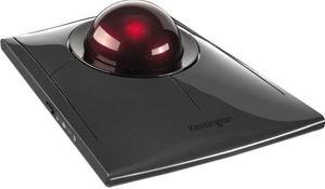 Kensington SlimBlade Pro Trackball - Optical - Cable/Wireless - Bluetooth/Radio Frequency - 2.40 GHz - Rechargeable - USB Type C, USB Type A - Trackball - 8 Programmable Button(s) - Symmetrical