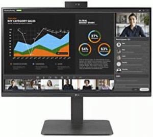 LG 24BR750C-C 24" WQHD LCD Monitor - 16:9 - 24" Class - In-plane Switching (IPS) Technology - 2560 x 1440 - HDMI - DisplayPort