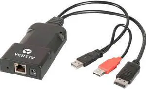AVOCENT 5160T Zero-U IP KVM Transmitter - WUXGA - 1920 x 1200 Maximum Video Resolution - 1 x Network (RJ-45) - 2 x USB - 1 x DVI - 5 V DC Input Voltage - Rack-mountable