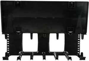 Panduit PatchRunner2 Horizontal Single Sided Manager, 4RU, Black - Black - 1 - Acrylonitrile Butadiene Styrene (ABS) Panduit PatchRunner2 Horizontal Single Sided Manager, 4RU, Black - Black - 1 - Acrylonitrile Butadiene Styrene (ABS)