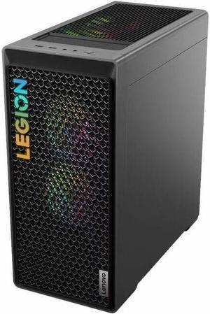 Lenovo Legion T5 26ARA8 90UX000QUS Gaming Desktop Computer - AMD Ryzen 7 7700 Octa-core (8 Core) 3.80 GHz - 16 GB RAM DDR5 SDRAM - 1 TB M.2 PCI Express NVMe 4.0 x4 SSD - Tower - Storm Gray - AMD B650