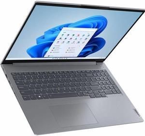 Lenovo ThinkBook 16 G6 ABP 21KK0009US 16" Touchscreen Notebook - WUXGA - 1920 x 1200 - AMD Ryzen 5 7530U Hexa-core (6 Core) 2 GHz - 16 GB Total RAM - 512 GB SSD - Arctic Gray - AMD Chip - Windows
