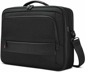 Lenovo Carrying Case for 16" Lenovo Notebook, Accessories, Workstation, Chromebook - Black - Wear Resistant, Tear Resistant, Water Resistant, Water Proof Zipper - Recycled Polyethylene Terephthal