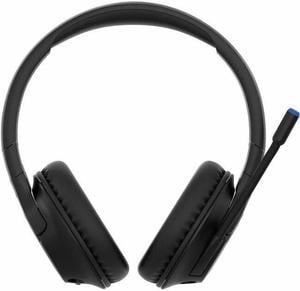 Belkin Wireless Over-Ear Headset for Kids with Mic - On-Ear Earphones for iPhone, iPad, Fire Tablet & More - Black - Stereo - Mini-phone (3.5mm) - Wired/Wireless - Bluetooth - 30 ft - Over-the-ear