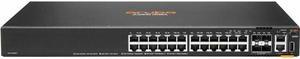 Aruba CX 6200F 24G 4SFP+ Switch - 24 Ports - Manageable - Gigabit Ethernet, 10 Gigabit Ethernet - 10/100/1000Base-T, 10GBase-X - 3 Layer Supported - Modular - 4 SFP Slots - 59 W Power Consumption - Tw