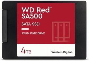 Western Digital 4TB WD Red SA500 NAS 3D NAND Internal SSD Solid State Drive  SATA III 6 Gbs 257mm Up to 560 MBs  WDS400T2R0A