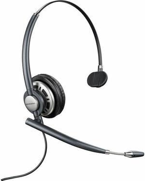 Poly EncorePro 710D with Quick Disconnect Monoaural Digital Headset TAA - Mono - USB Type A - Wired - 80 Hz - 20 kHz - Over-the-head, On-ear - Monaural - Ear-cup - 2.92 ft Cable - Noise Cancelling, Om