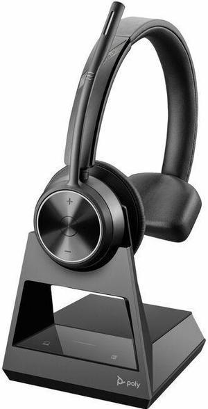 Poly Savi 7310 Office Monaural DECT 1920-1930 MHz Headset - Microsoft Teams Certification - Mono - Wireless - Bluetooth/DECT - 580 ft - 20 Hz - 20 kHz - Over-the-head, On-ear - Monaural - Noise Cancel