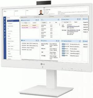 LG 24CR670NK6P All-in-One Thin Client - Intel Celeron N5105 - Intel Chip - 8 GB RAM DDR4 SDRAM - 16 GB Flash - 24" Full HD - 1920 x 1080